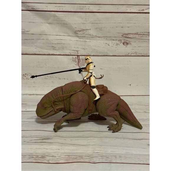 Star Wars Trilogy The Power Of The Force Dewback And Sandtrooper 1997 Kenner